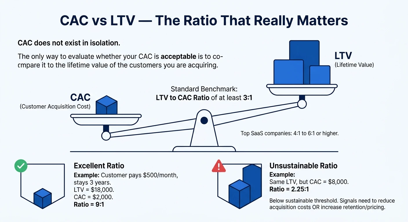 CAC vs LTV — The Ratio That Really Matters