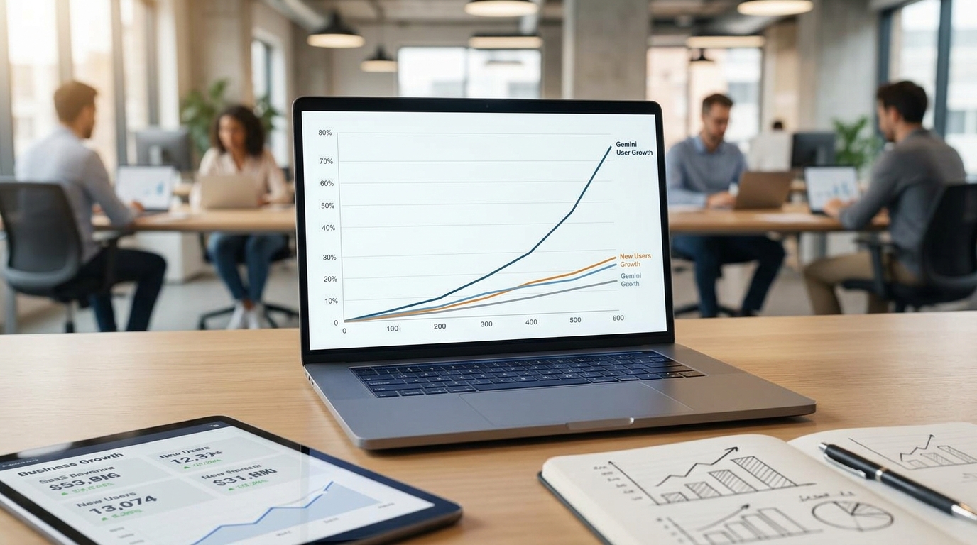 Gemini Is Now the Fastest-Growing AI Chatbot — What It Means for SaaS Businesses