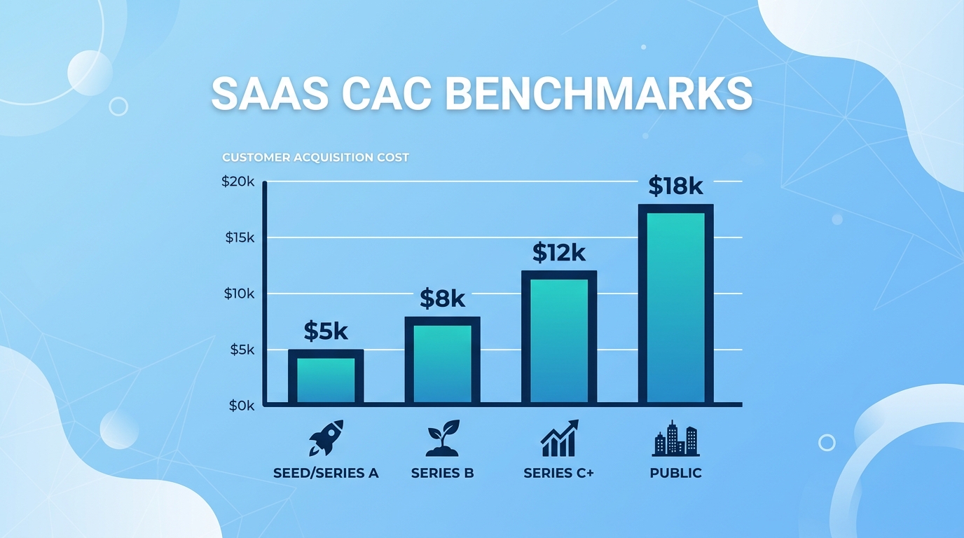 SaaS CAC Benchmarks: What Should You Actually Be Spending to Acquire Customers?