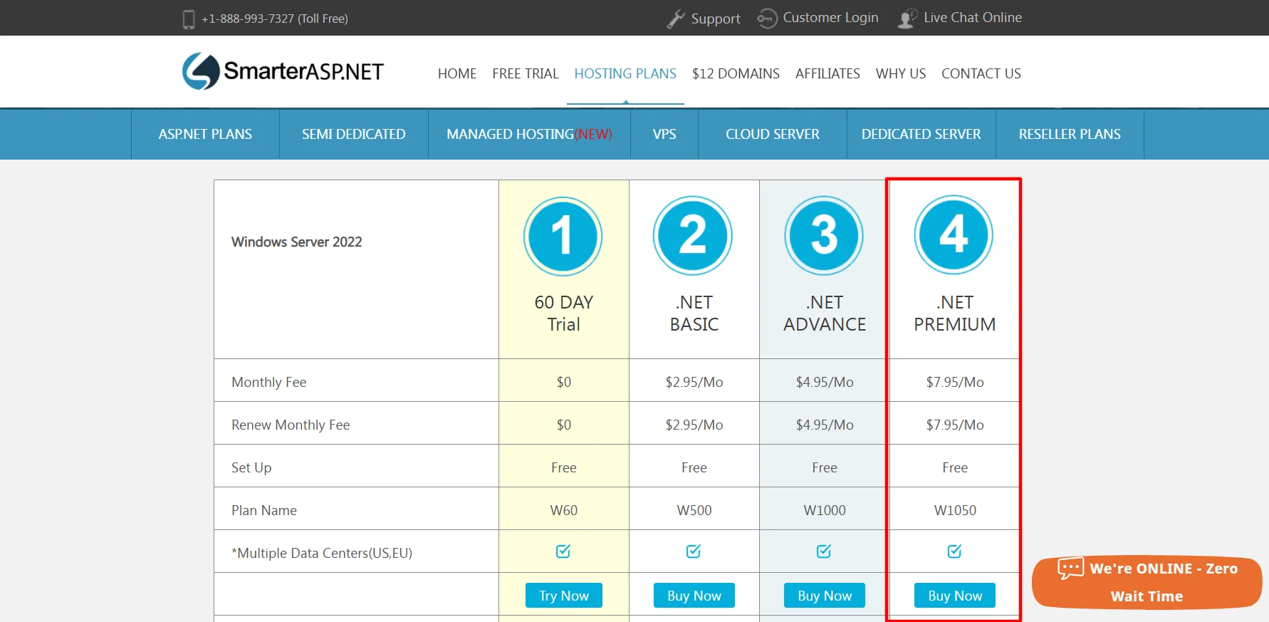 smarterasp net premium plan