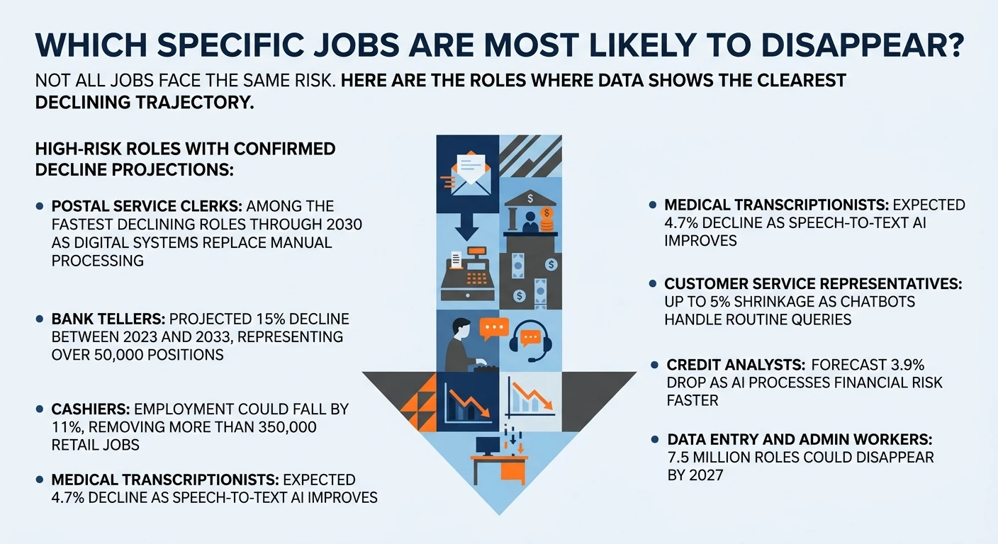 Which Specific Jobs Are Most Likely to Disappear?