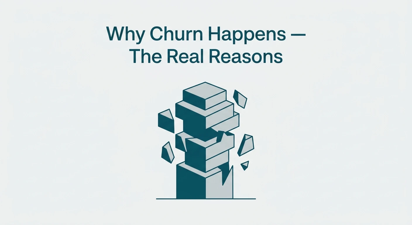 Why Churn Happens — The Real Reasons