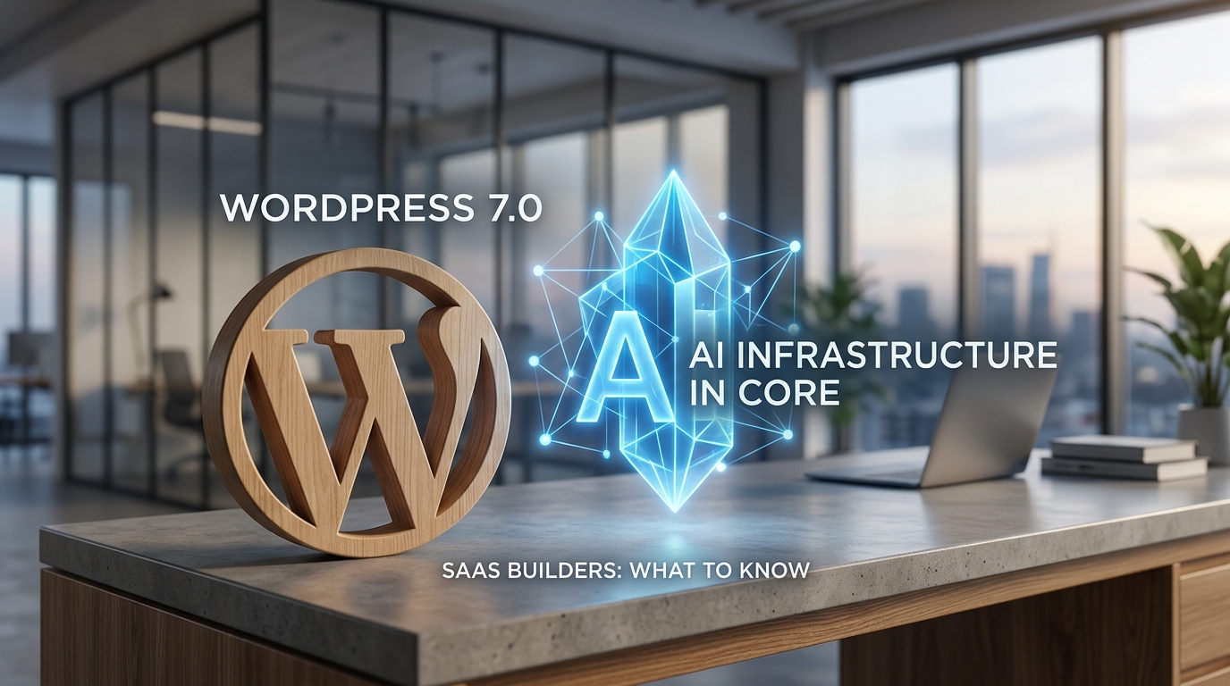 WordPress 7.0 Just Shipped AI Infrastructure Into Core — Here Is What SaaS Builders Need to Know