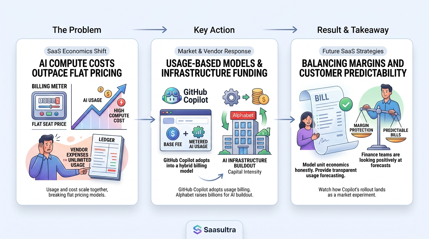GitHub Copilot Switches On Usage-Based Billing as Alphabet Raises $80 Billion for AI
