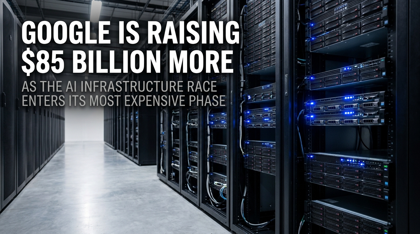 Google Is Raising $85 Billion More as the AI Infrastructure Race Enters Its Most Expensive Phase
