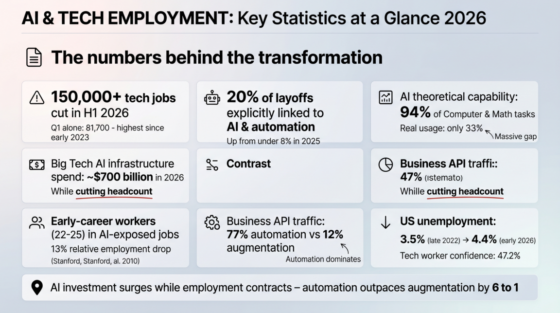 Key Statistics at a Glance AI And Layoffs