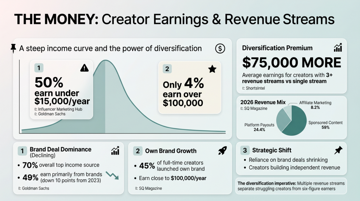 The Money: Earnings and Revenue Streams