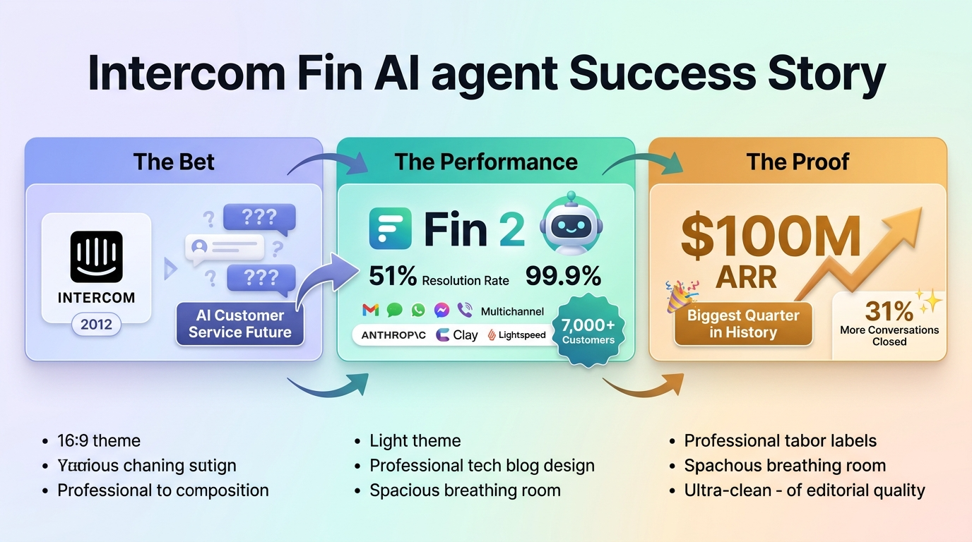 Intercom's Fin Is the AI Agent Racing Toward $100 Million in Revenue