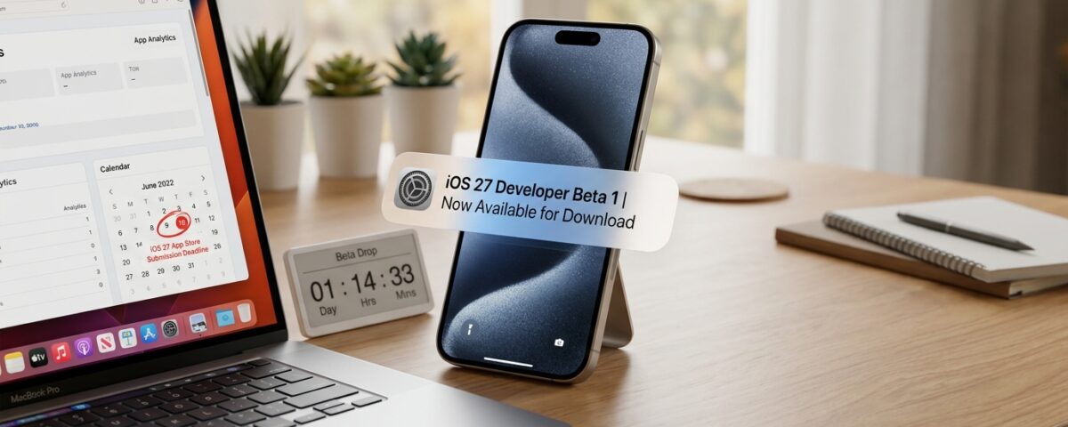 La beta per sviluppatori di iOS 27 sarà disponibile da domani: ogni azienda SaaS con un'app iOS avrà 14 settimane di tempo per provarla.