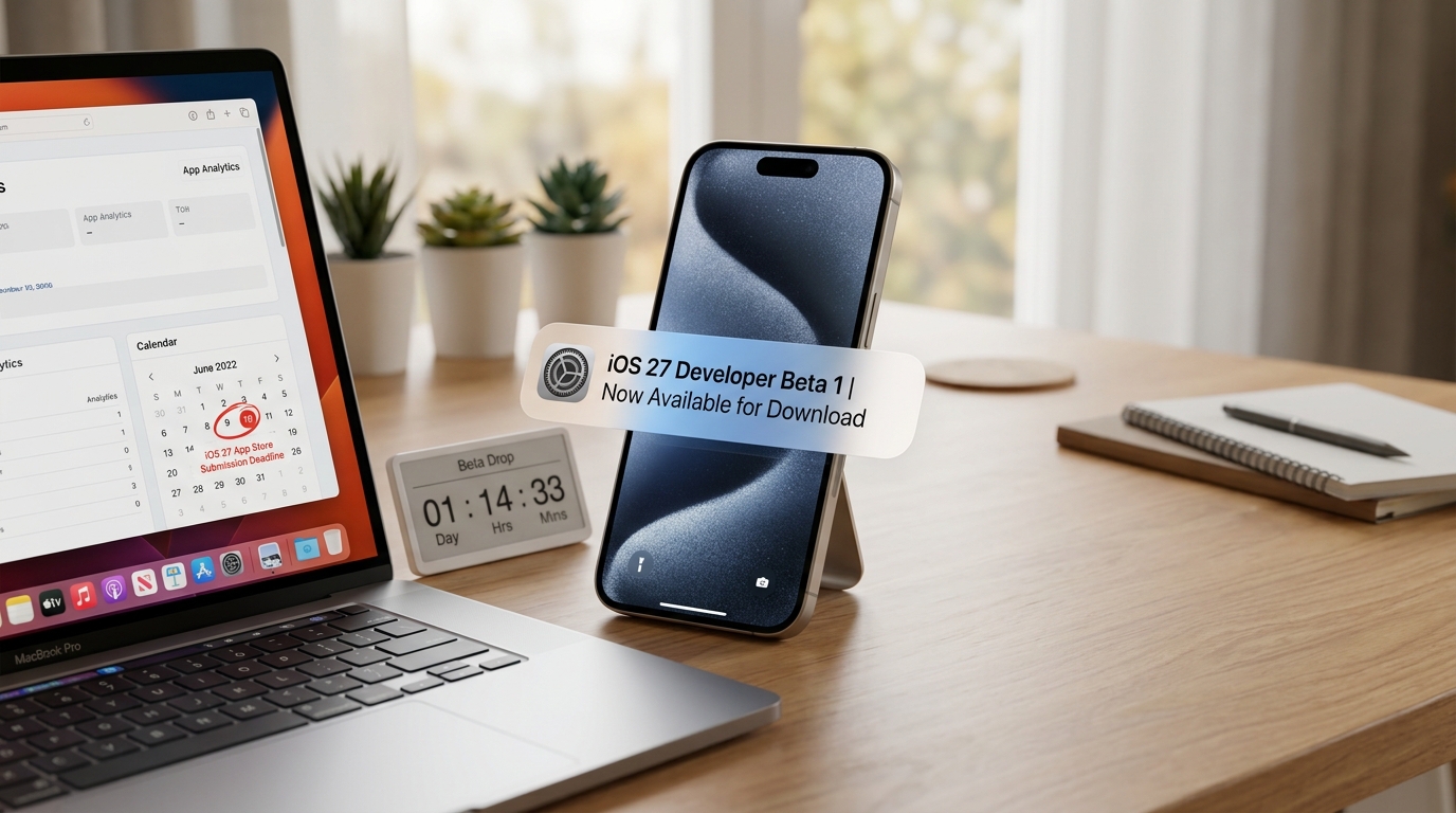 iOS 27 Developer Beta Drops Tomorrow — Every SaaS Company With an iOS App Has 14 Weeks