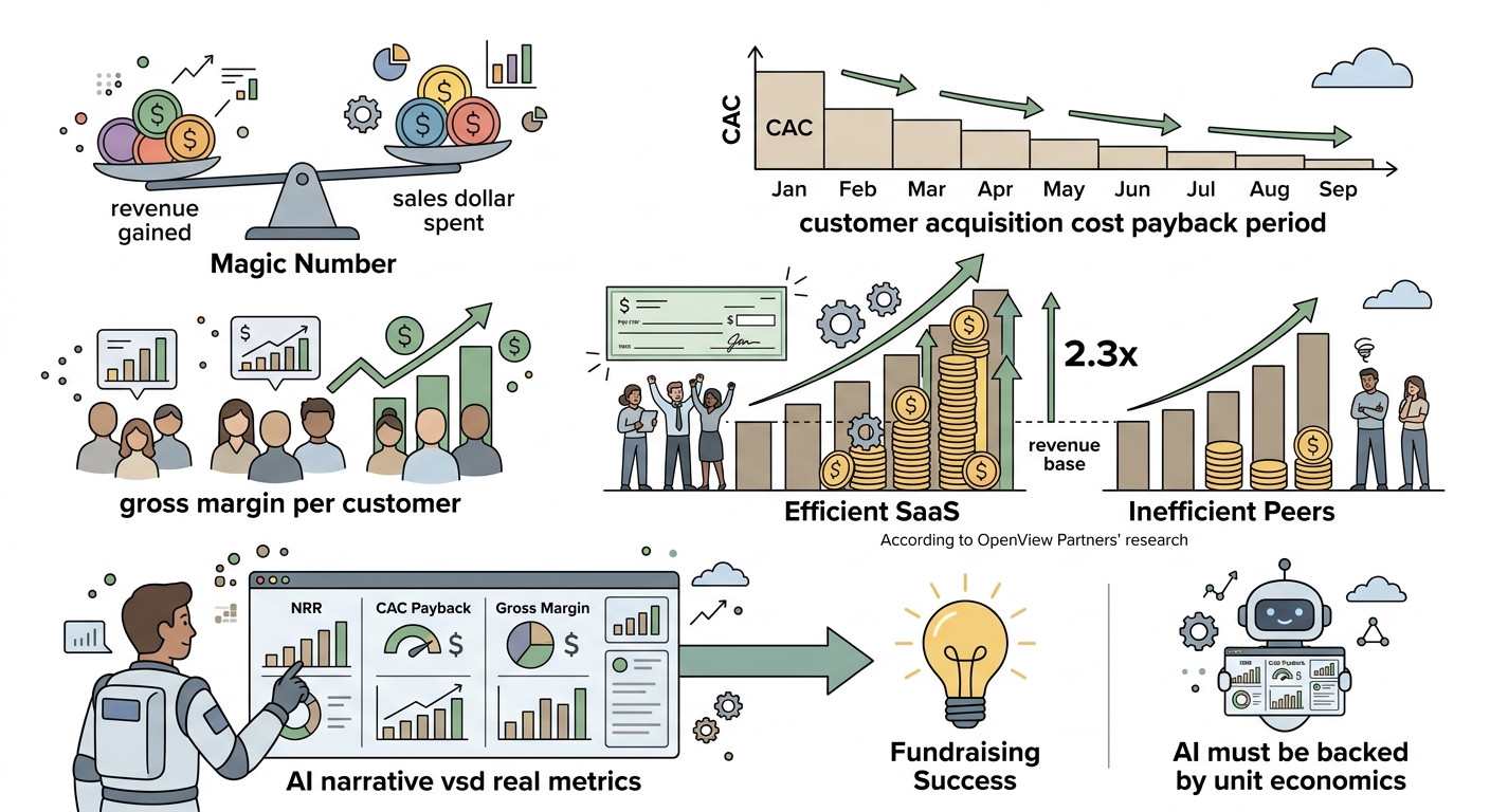The Metrics That Actually Get SaaS Startups Funded