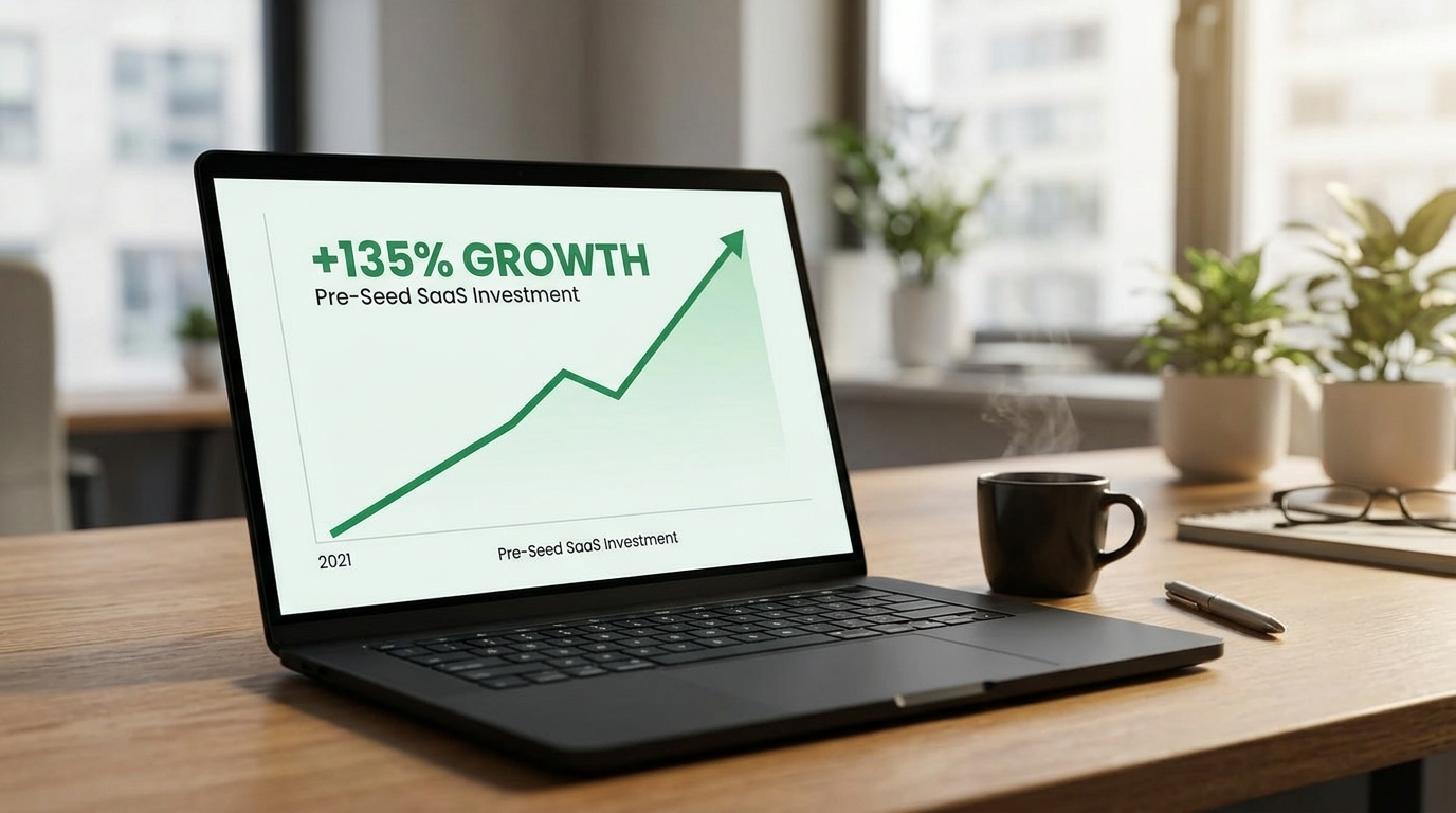 Pre-Seed SaaS Is Booming — Up 135% Since 2021. Here Is What Early-Stage Founders Need to Know
