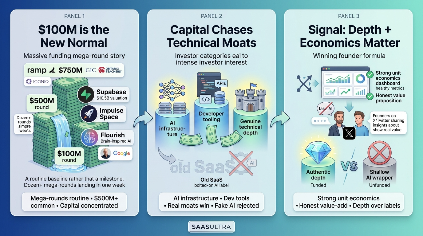 Ramp's 750 Million Dollar Raise Headlines a Week of Megarounds