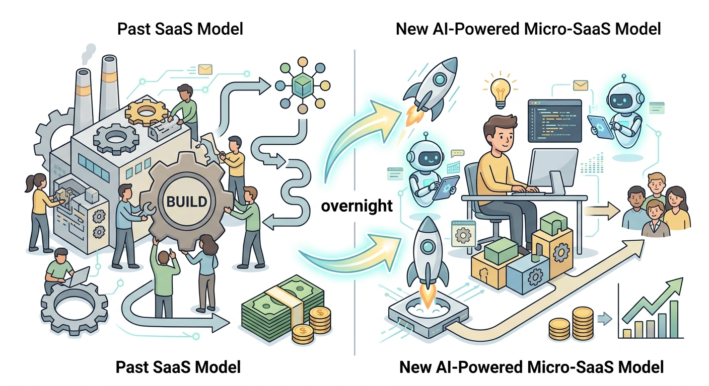 AI Is Collapsing the Cost of Building Micro-SaaS and Solo Founders Are Winning