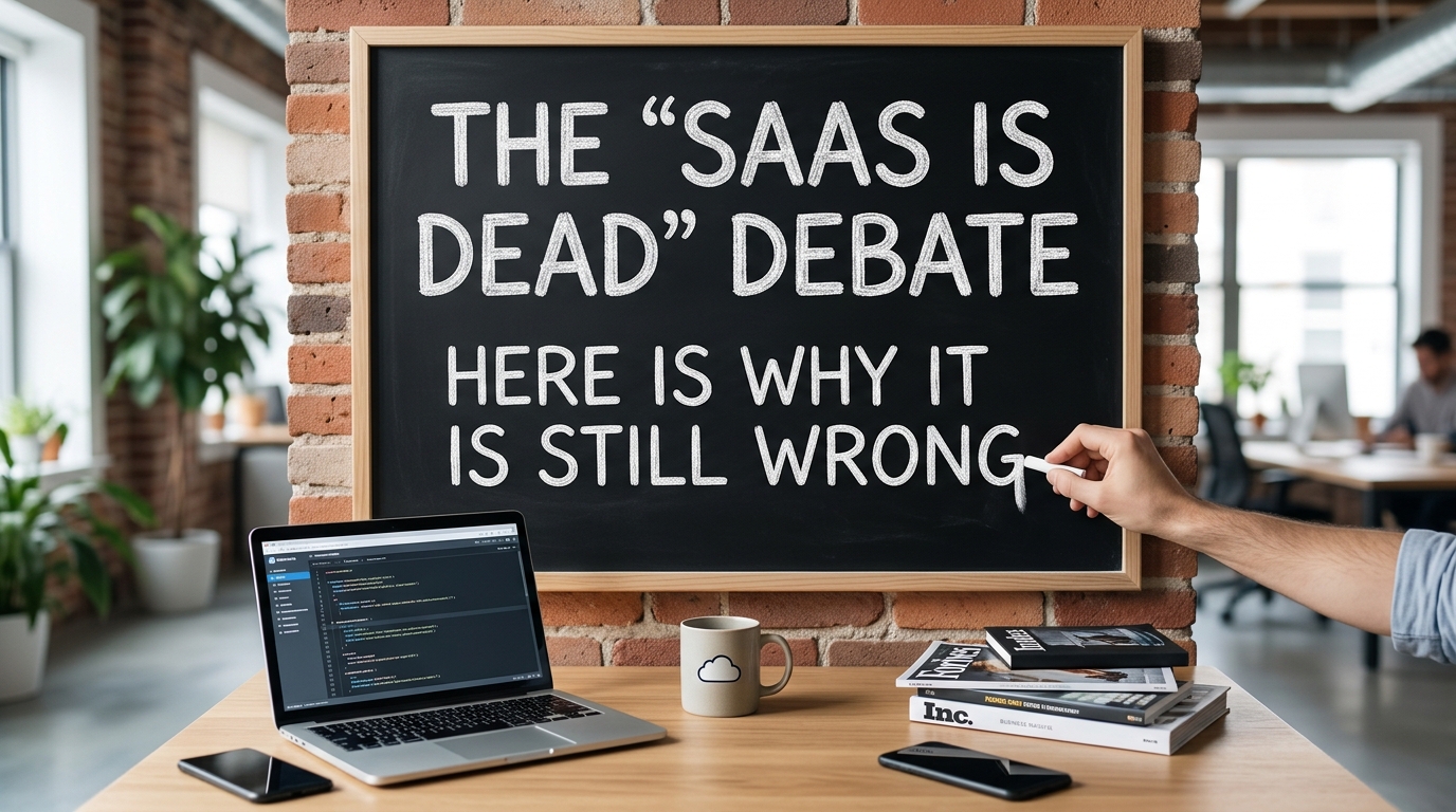 The "SaaS Is Dead" Debate Is Back. Here Is Why It Is Still Wrong.