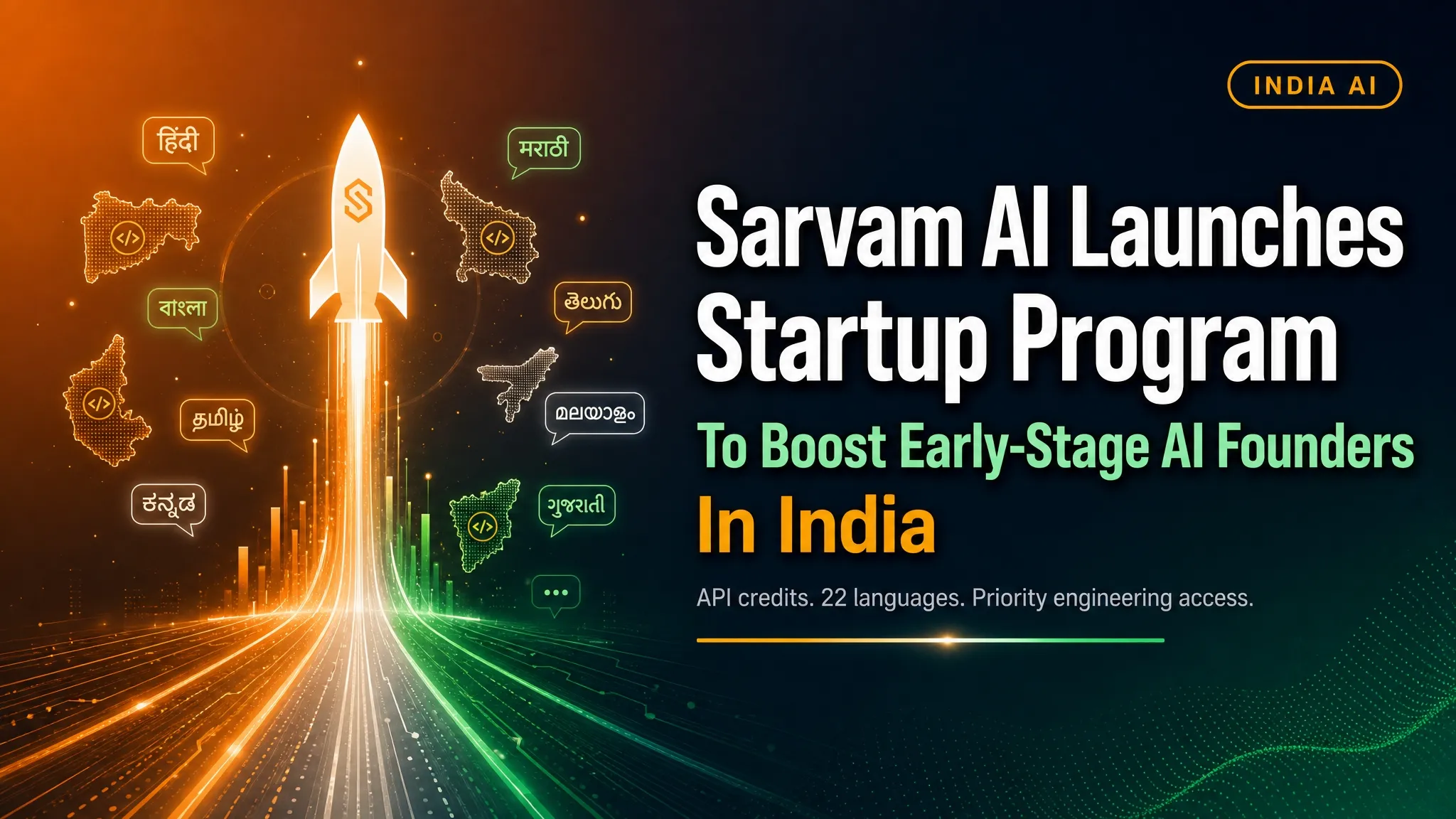 Sarvam AI Launches Startup Program to Boost Early-Stage AI Founders in India