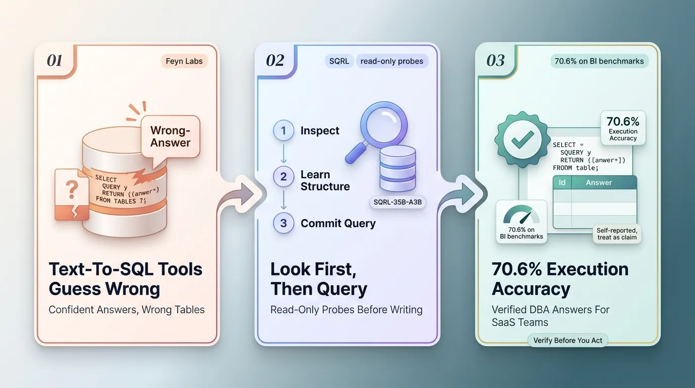 This New AI Checks Your Database Before It Writes The Query