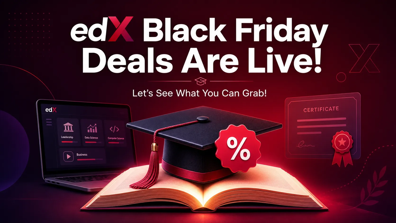 edX Black Friday Deals Are Live! Let's See What You Can Grab!
