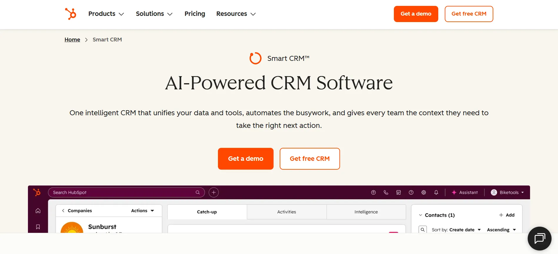 Hubspot CRM