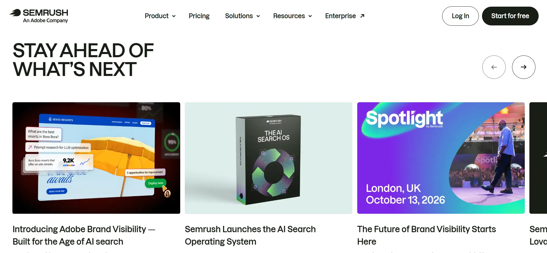 latest semrush updates