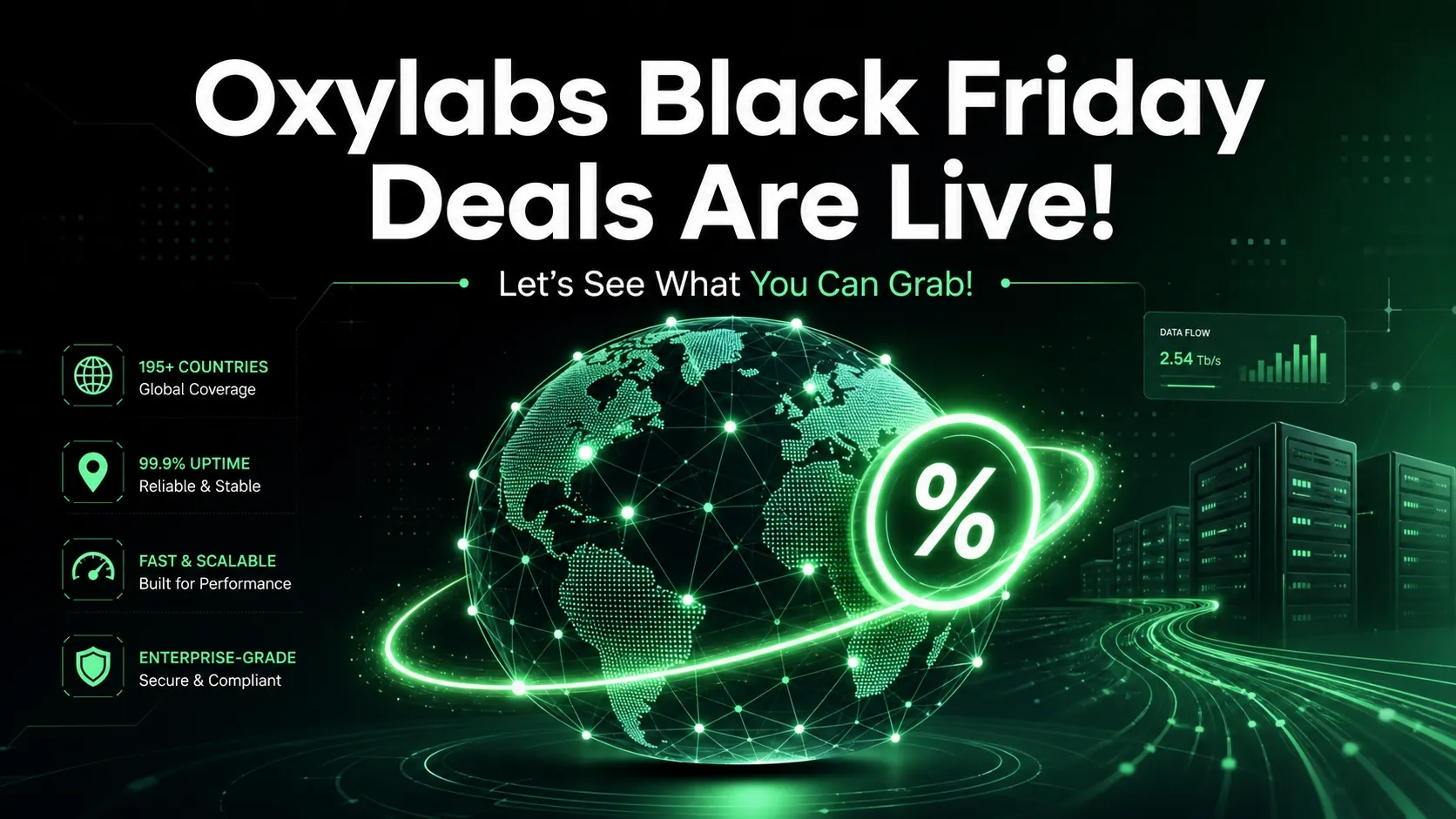 Oxylabs Black Friday Deals Are Live! Let's See What You Can Grab!