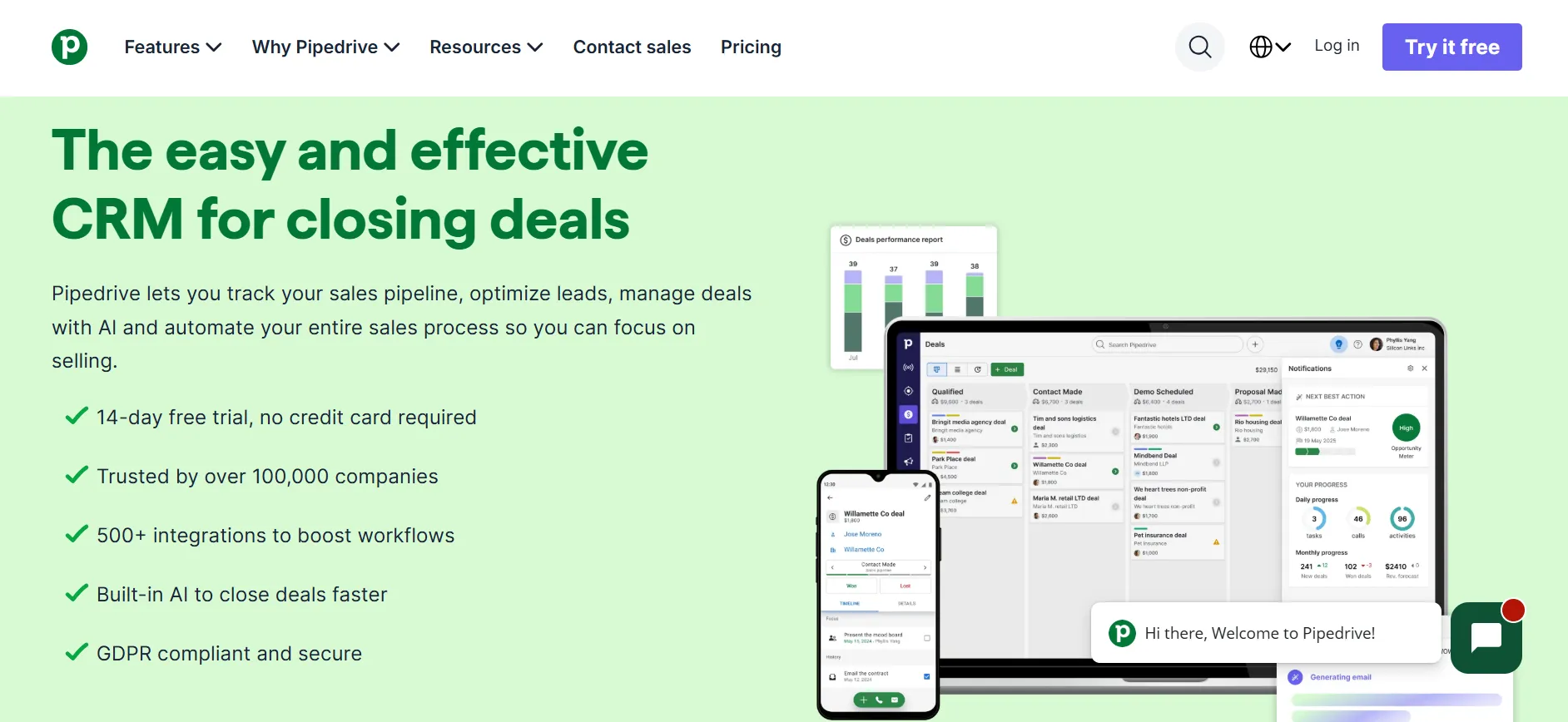 PIpedrive CRM