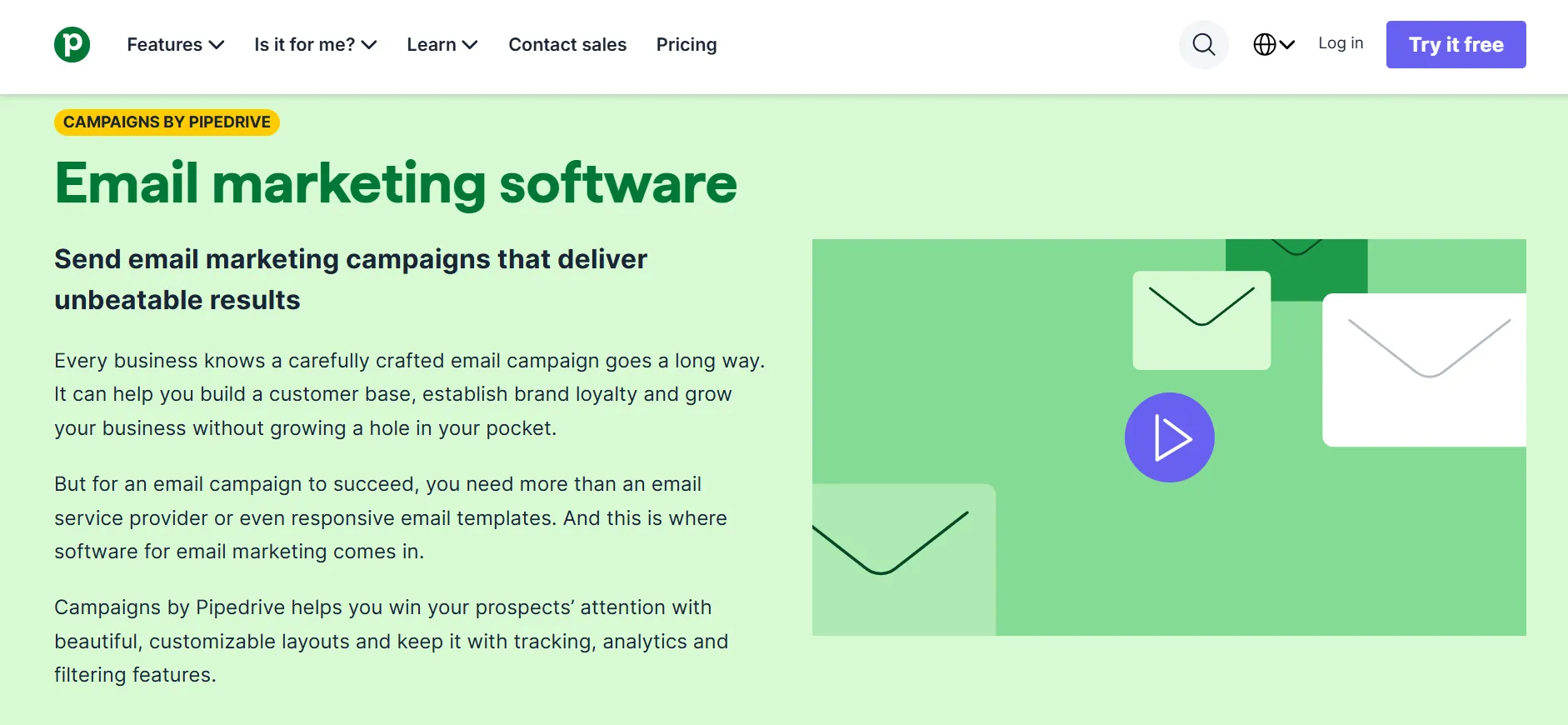Pipedrive email automation