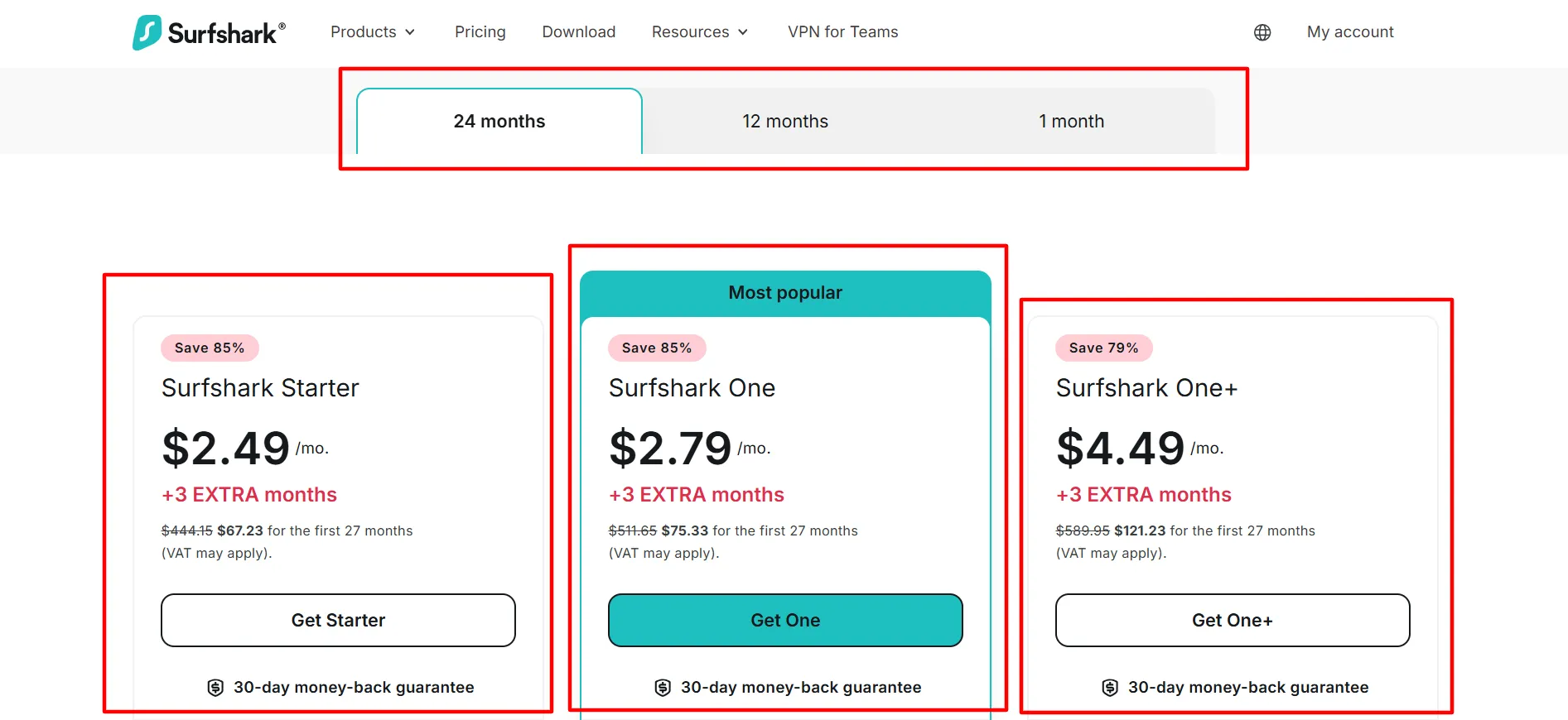 Surfshark login step 2