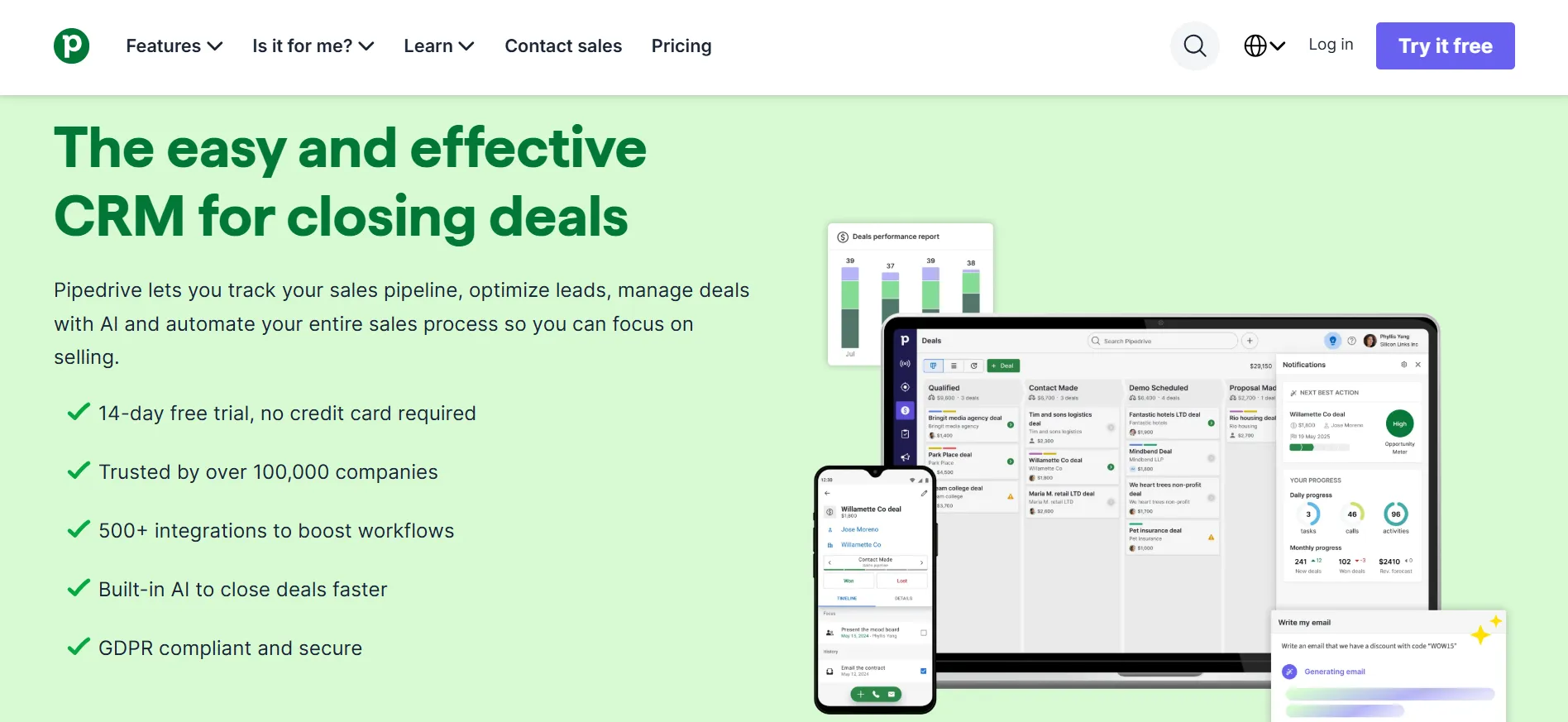what is pipedrive