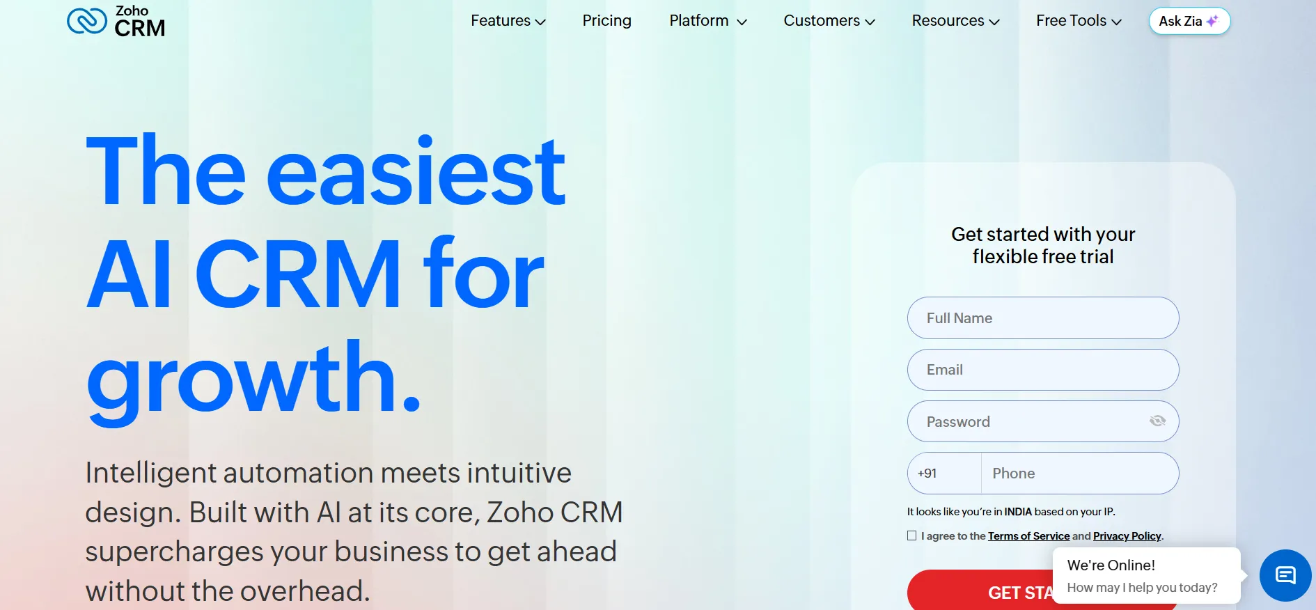 Zoho CRM