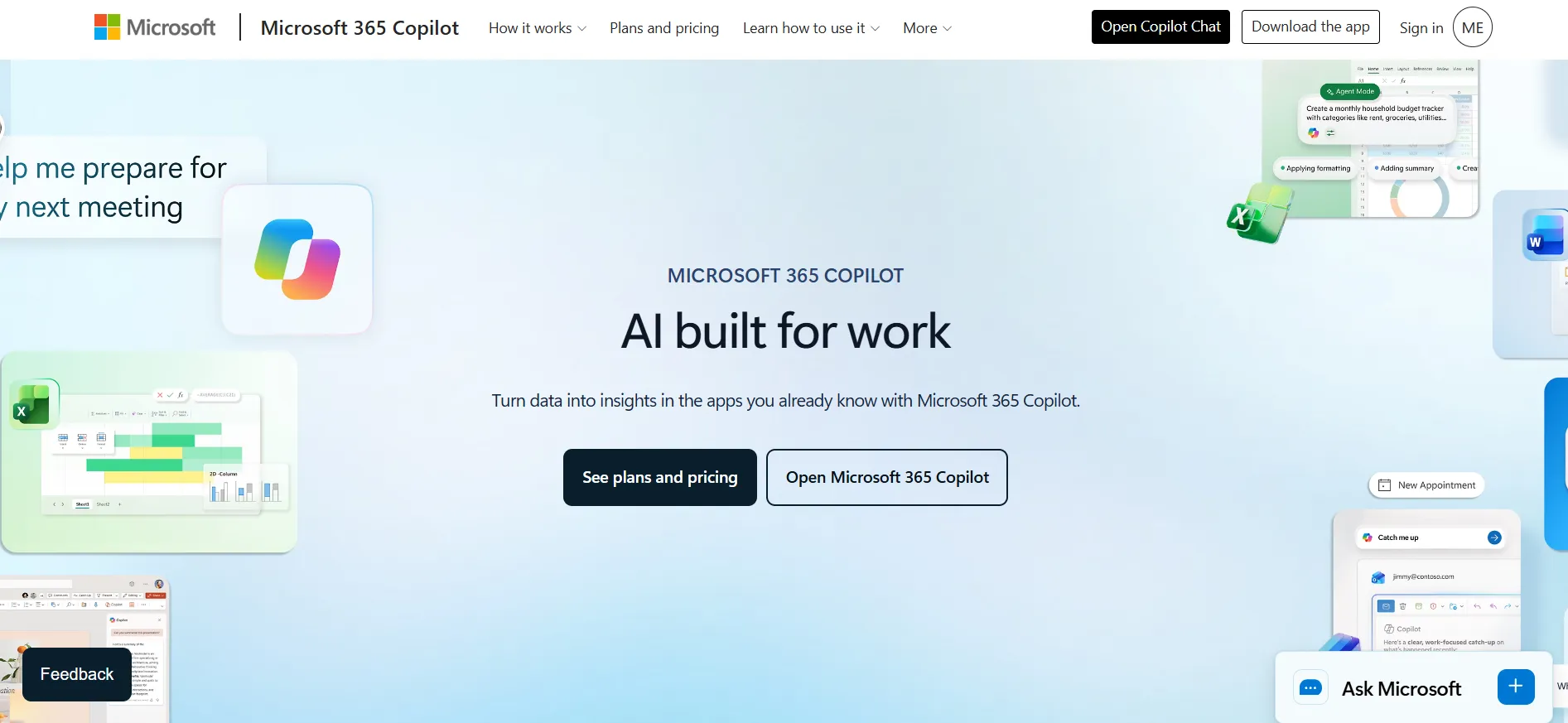 Microsoft 365 Copilot for Microsoft-centered teams