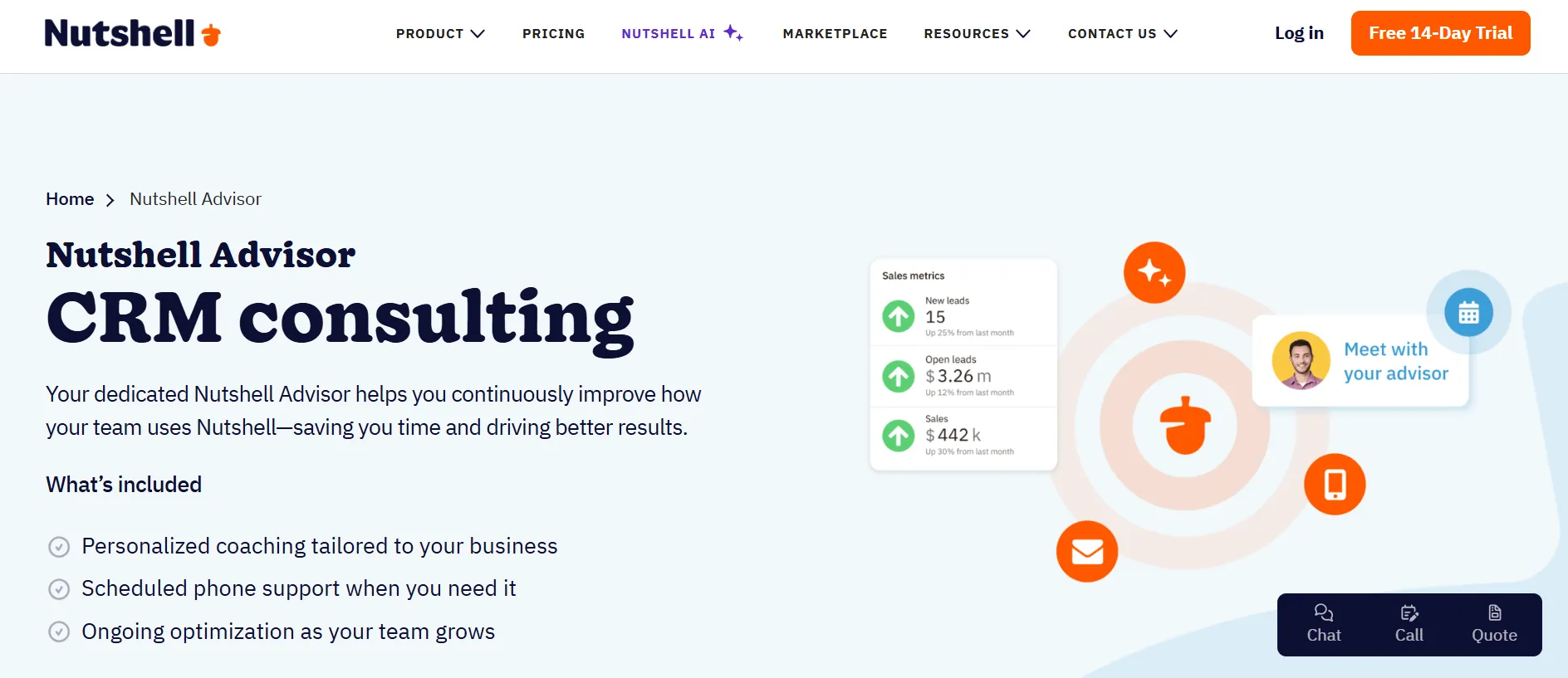 Nutshell CRM Advisor