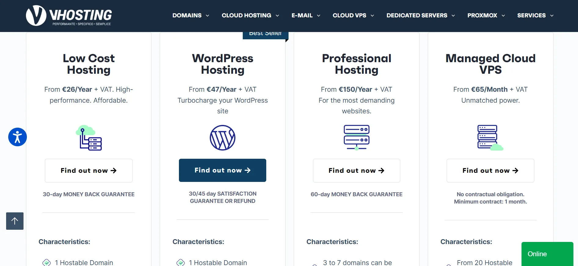 vhosting signing